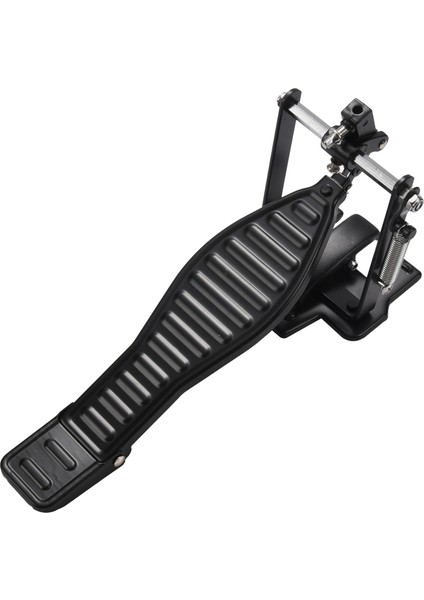 Alüminyum Alaşımlı Tek Bahar Bas Çocuk Davul Pedalı Ayarlanabilir Inme Yün Çırpıcı Perküsyon Yedek Aksesuarlar Siyah (Yurt Dışından)