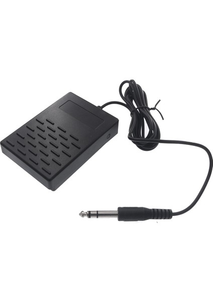 3.5mm Arayüz Kompakt Sustain Pedalı Evrensel Tek Pedal Piyano Elektronik Klavye Elektronik Katlanabilir Davul Parçası (Yurt Dışından)