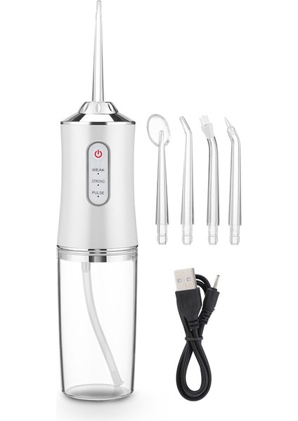 Irrigator Taşınabilir Diş Su Jeti Sifon Tankı 4 Meme Yıkama Diş Beyazlatma Pick Leke Temizleyici Aracı, Beyaz (Yurt Dışından) fırsatları