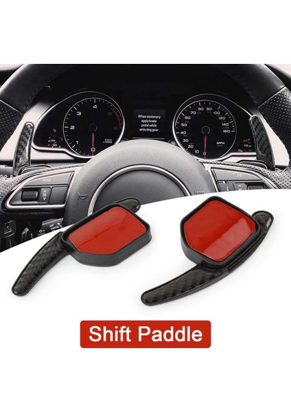 Direksiyon Dsg Paddle Uzatma Shifters Vites Etiket Dekorasyon Audi A1 A3 A4 A5 A7 Q5 Q7 Tt Tts (Yurt Dışından)
