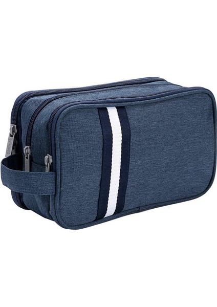Seyahat Tuvalet Malzemeleri Yıkama Torbası Kuru ve Islak Ayırma Spor Salonu Tıraş Organizatör Çantası 3 Bölmeli (Yurt Dışından)