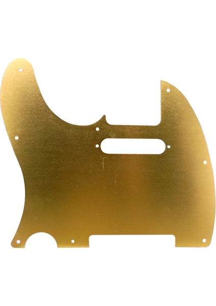 Altın 8 Delik Tele Gitar Pickguard Standart Telecaster Pickguard Değiştirme Için Metal Seçim Guard (Yurt Dışından)