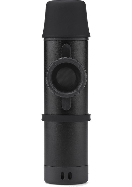 Metal Kazoos Enstrüman Ahşap Kazoo Diyafram Ağız Müzik Hediye Ukulele, Keman, Gitar, Piyano, Siyah Için Iyi Bir Arkadaş (Yurt Dışından)