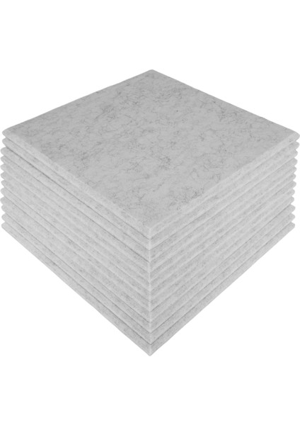 Kendinden Yapışkanlı Akustik Paneller 12 Paket, 12 x 12 x 0,4 Inç Ses Geçirmez Dolgu, Ev Için Ses Emici Panel, Gri (Yurt Dışından) modelleri
