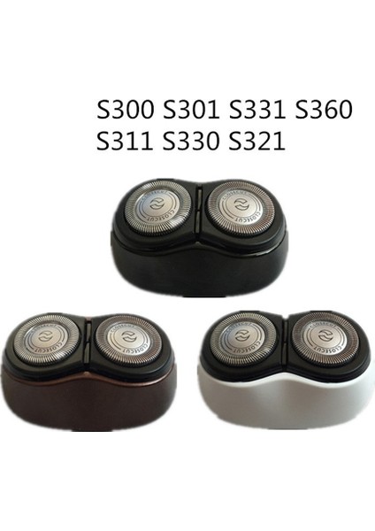 SH30 Tıraş Makinesi Yedek Kafa Tıraş Bıçağı Philips S300 S301 S311 S321 S330 S331 S360 Kahverengi (Yurt Dışından)