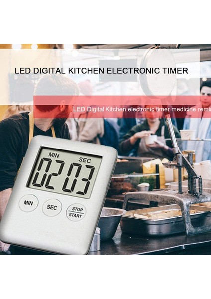 LED Dijital Mutfak Elektronik Zamanlayıcı Geri Sayım Ilaç Hatırlatma Mutfak Zamanlayıcı Taşınabilir (Yurt Dışından) fırsatları