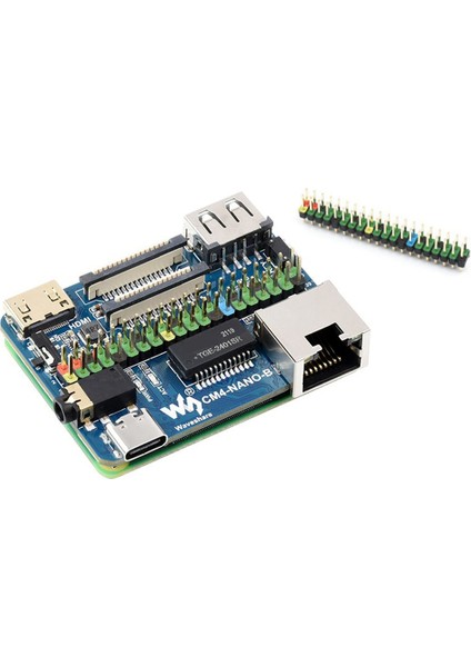 Raspberry Pi Için Waveshare Cm4-Nano-B Hesaplama Modülü 4 Lite/emmc Genişletme Kartı Için Genişletme Kartı (Yurt Dışından)