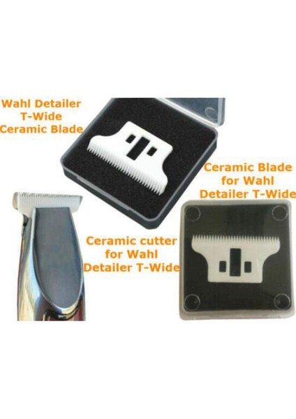 Seramik Bıçak, Wahl-Detailer T-Wide Için 2 Adet Seramik Kesici Bıçağın Değiştirilmesi (Yurt Dışından) modelleri