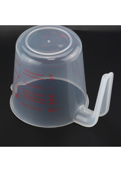 1000ML Ölçüm Kabı Pişirme Aracı Mutfak Aracı Yüksek Kaliteli Plastik Ölçüm Kabı Aracı Bardak Ölçekli (Yurt Dışından)