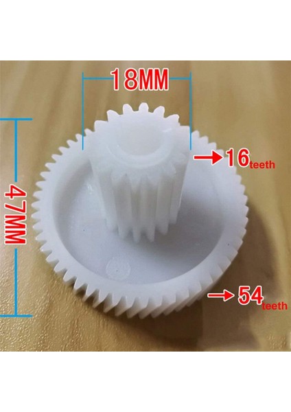 3 Adet Ev Kıyma Makinesi Plastik Dişliler Yedek S/m/l Dişli Ev Kıyma Makinesi Onarım Parçaları (Yurt Dışından)