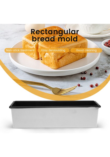 Yapışmaz Dikdörtgen Ekmek Kalıbı Küçük Tost Kutusu Pişirme Kalıbı Kek Kalıbı (Yurt Dışından) fırsatları
