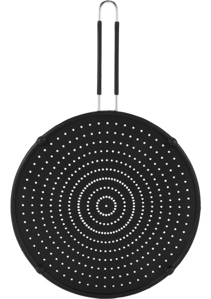 32CM Silikon Sıçramak Ekran Koruyucu Yapışmaz Yağ Gres Tava Kapağı Kızartma Tavası Tava Pişirme Silikon (Yurt Dışından)