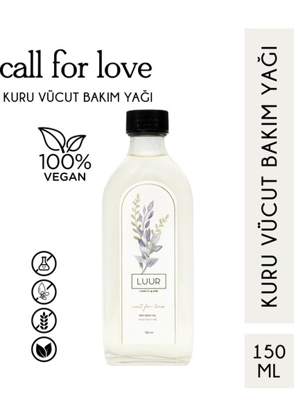 Call For Love Kuru Vücut Yağı 150ML.