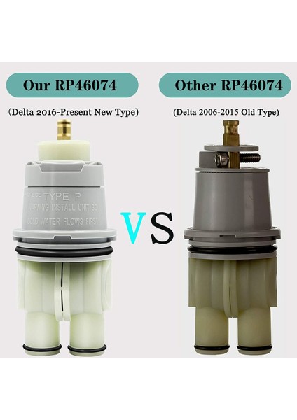 Makara RP46074 Delta 13/14 Küvet ve Duşu Değiştirmeye Uygun (Yurt Dışından)