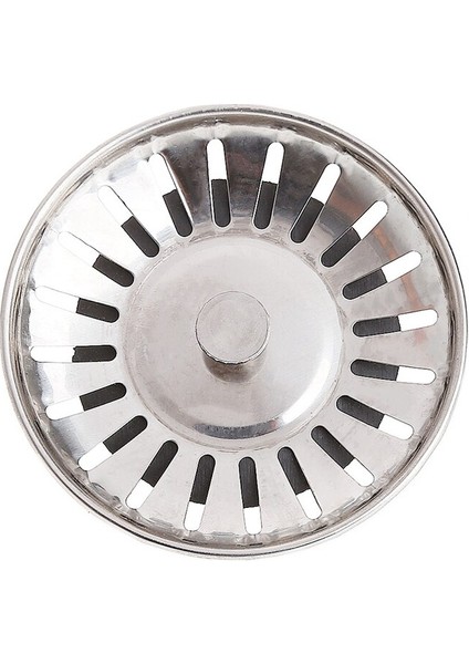 Paslanmaz Havza Katkı Lavabo Süzgeci Atık Filtresi (Yurt Dışından)