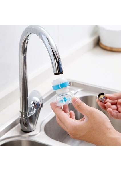 Icoco 360 Derece Döndürme Dayanıklı Plastik Musluk Sıçrama Regülatörü Su Tasarruflu Banyo (Yurt Dışından) indirimleri