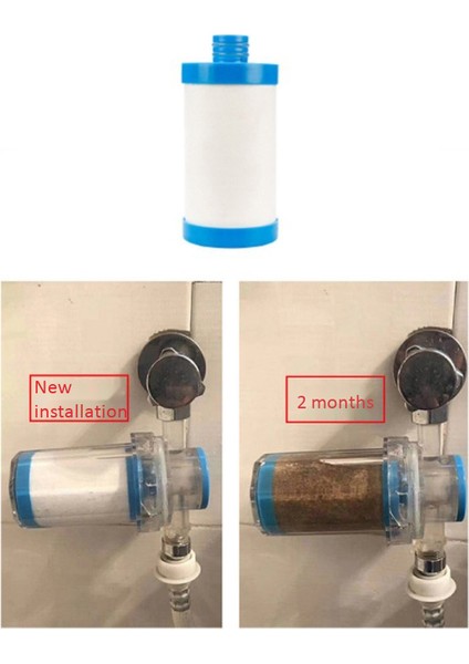 Paket Ev Immrity Rust Sedit Çamaşır Makinesi Su ve Duş Duş Su Arıtma Filtresi (Yurt Dışından)