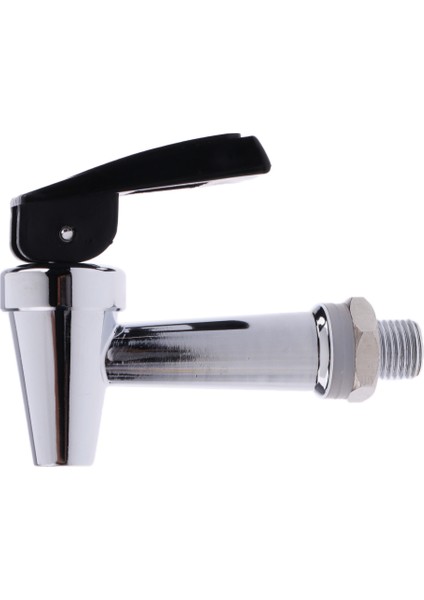 Br Kahve Sıcak Içecek Musluk Bar Akış Kontrol Musluğu Gümüş 1/4 Inç 12MM (Yurt Dışından)