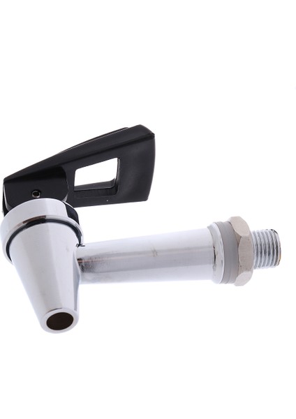 Br Kahve Sıcak Içecek Musluk Bar Akış Kontrol Musluğu Gümüş 1/4 Inç 12MM (Yurt Dışından)