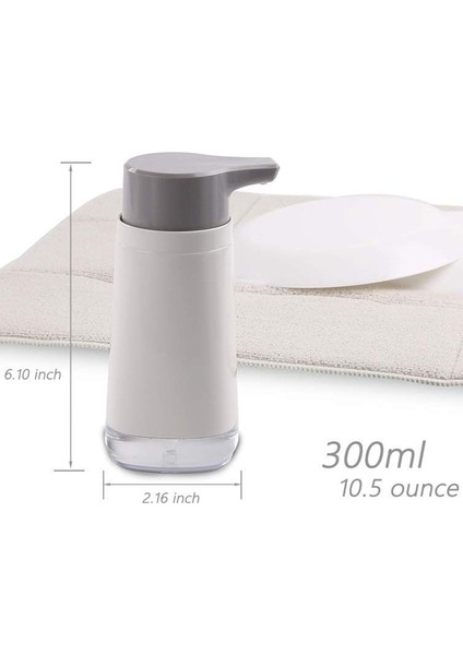 Sıcak-Plastik Bulaşık Sabunu Dispenseri, Sabunluk, Çok Yönlü 10.5oz Pompa Şişeleri, Harika Dağıtım Lo (Yurt Dışından)