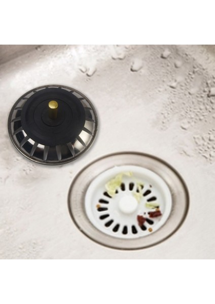 Paslanmaz Mutfak Lavabo Atık Fişi Gıda Fişi (Yurt Dışından)