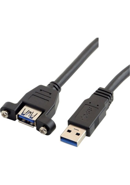 U3-035 Cy USB 3.0 A Erkek - Dişi Uzatma Kablosu 0.8m (Yurt Dışından)