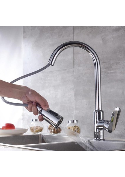 Mutfak Musluk 3 Modları Abs Su Tasarruflu Havalandırıcı Musluk Duş Banyo Memesi Yağmurlama Kafası (Yurt Dışından)