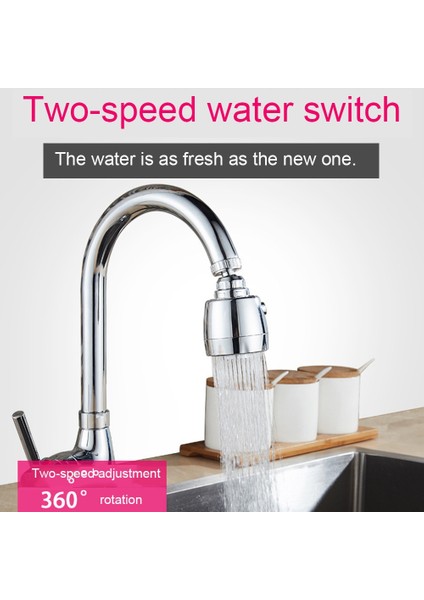 Su Döner Kafa 360 Döndürme Musluk Musluk Memesi Mutfak Musluk Arıtma Püskürtücü Sıçrama Regülatörü (Yurt Dışından) modelleri