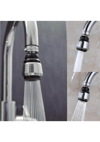 NANLIY-360 Derece Musluk Filtresi Ucu Su Fıskiye Musluk Anti-Splash Ekonomizer Mutfak Malzemeleri (Yurt Dışından)