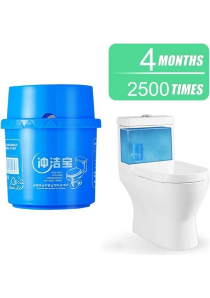 Otomatik Wc Temizleyici Leke Çıkarıcı Şişe Tahliye Wc Temizleyici Yardımcısı Kabarcık Temizleme Deodora Kimyasal Temizlik Banyo (Yurt Dışından)
