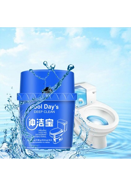 Otomatik Tuvalet Temizleyici - Magic Flush Şişelenmiş Yardımcı Blue Bubble Amazing Home (Yurt Dışından)