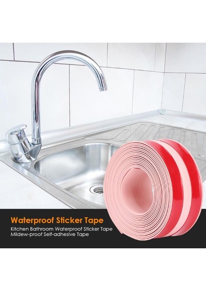 Lavabo Banyo Tuvalet Pvc Malzeme Dayanıklı Korozyona Su Geçirmez Etiket Bant Bantları (Yurt Dışından)