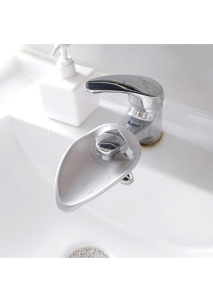 Mutfak Musluk Genişletici Pvc Lavabo Kolu Uzatma Yürüyor Banyo Çocuk El Yıkama Suyu Mutfak (Yurt Dışından)