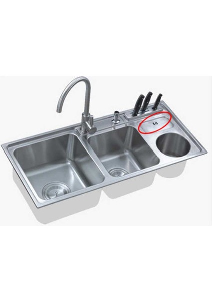 Talea Sızıntı Lavabo Aksesuarları Dikdörtgen Baş Aşağı Taşma Mutfak Lavabo Taşma Başlığı Hortumu QY027C001 (Yurt Dışından) fırsatları