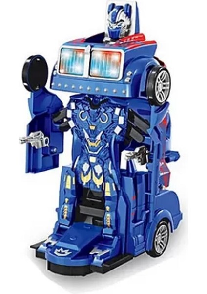 Şarjlı Uzaktan Kumandalı Transformers Araba Optimus Prime Robota Dönüşen Tır