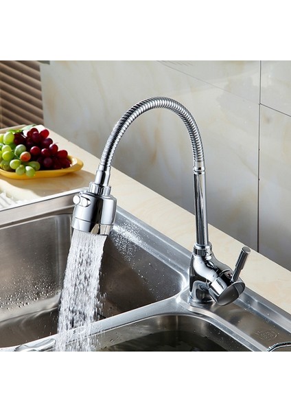 Sebze Yıkamak Için Evrensel Uç Üç Yollu Sıcak ve Soğuk Su Musluk Mutfak Mutfak (Yurt Dışından) fiyatları