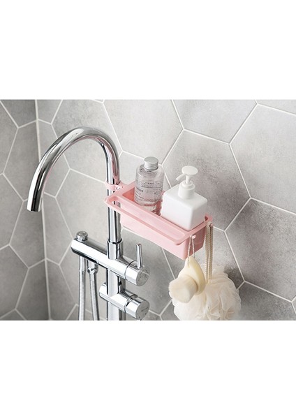 Drenaj Raf Su Musluk Lavabo Sünger Sabun Bez Depolama Mutfak Aracı Ayarlanabilir (Yurt Dışından) fırsatları