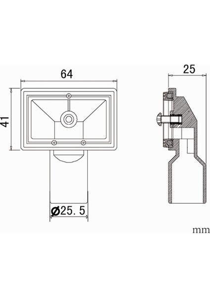 Kare Lavabo Derz Malzemesi Mutfak Lavabo Taşması Anti- (Yurt Dışından)