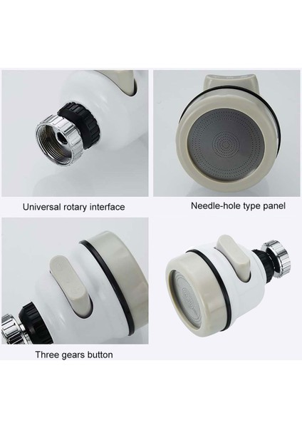 Mutfak Su Tasarrufu Musluk Musluk Vana Filtresi Duş Anti-Sıçrama Regülatörü Aracı (Yurt Dışından)