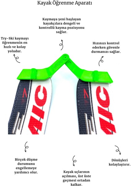 Kayak Öğrenme Aparatı Yeşil fiyatları