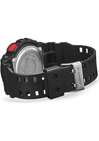 GA-100BNR-1ADR Analog-Dijital Siyah Kadranlı Erkek Kol Saati