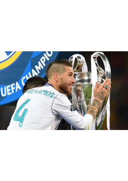 Real Madrid 2018 Kiev Şampiyonlar Ligi Finali Sergio Ramos Forması modelleri