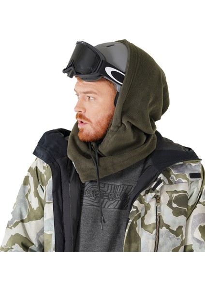 Erkek Haki Yeşil Polar Kar Maskesi Kayak Kaskı Şapkası fiyatları