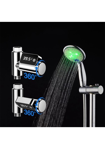 Duş Termometre LED Elektronik Ekran Musluk Bebek Banyo Termometresi Güvenli Heath Ev Banyo Araçları Duş Sıcaklık Göstergesi (Yurt Dışından) fiyatları