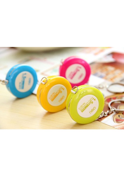 Deli 8213 Terzi Küçük Mezura Anahtarlık Mezura 1,5 Metre Ev Taşınabilir Ölçüm Yumuşak Cetvel Mavi, Sarı, Yeşil ve Kırmızı Seçim (Yurt Dışından) fırsatları