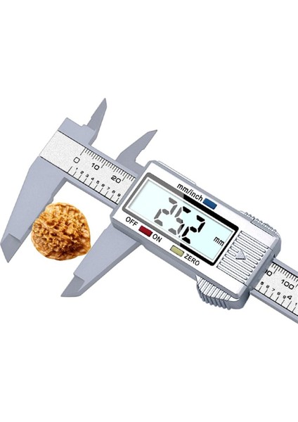 Sürmeli Kumpas 0-150MM 6 Inç Ölçme Aracı Plastik LCD Dijital Elektronik Caon Fiber Cetvel Ölçer Mikrometre (Yurt Dışından) modelleri