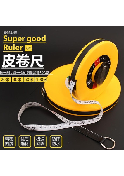 Fiber Cetvel 10 Metre 20 Metre 30 Metre 50 Metre 100 Metre Mezura Cam Elyaf Cetvel Yüksek Kaliteli Kutu Cetvel Bez Cetvel (Yurt Dışından)
