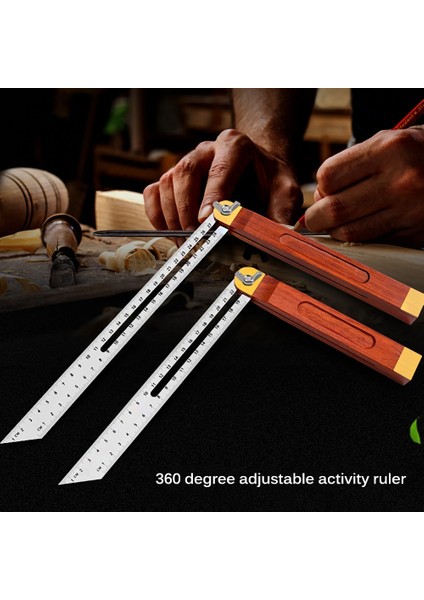 Açı Cetvelleri Göstergeler Üç Kare Sürgülü T-Eğimli Ahşap Saplı Seviye Ölçme Aracı Ahşap Işaretleme Ölçer (Yurt Dışından) indirimleri