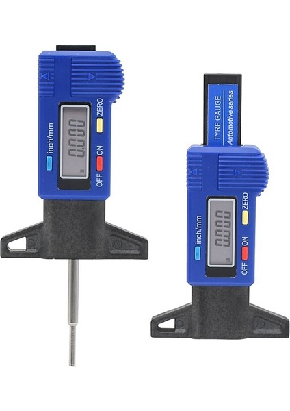 Dijital Lastik Derinliği Algılama Cetveli Yüksek Hassasiyetli Derinlik Ölçer 0-25MM Kalınlık Ölçer LCD Ekran Kaliper Araba Lastiği Derinliğini Ölçmek (Yurt Dışından) indirimleri