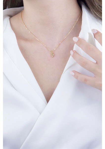 Ş Harfli Gold Zincir Kolye